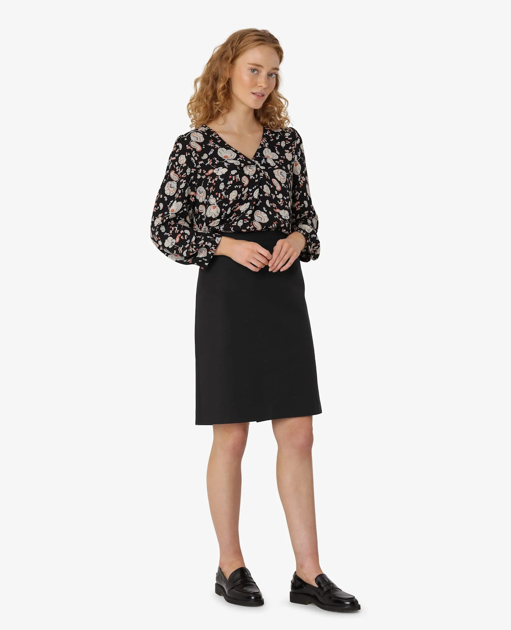 COTTON STRETCH SKIRT - Image 4