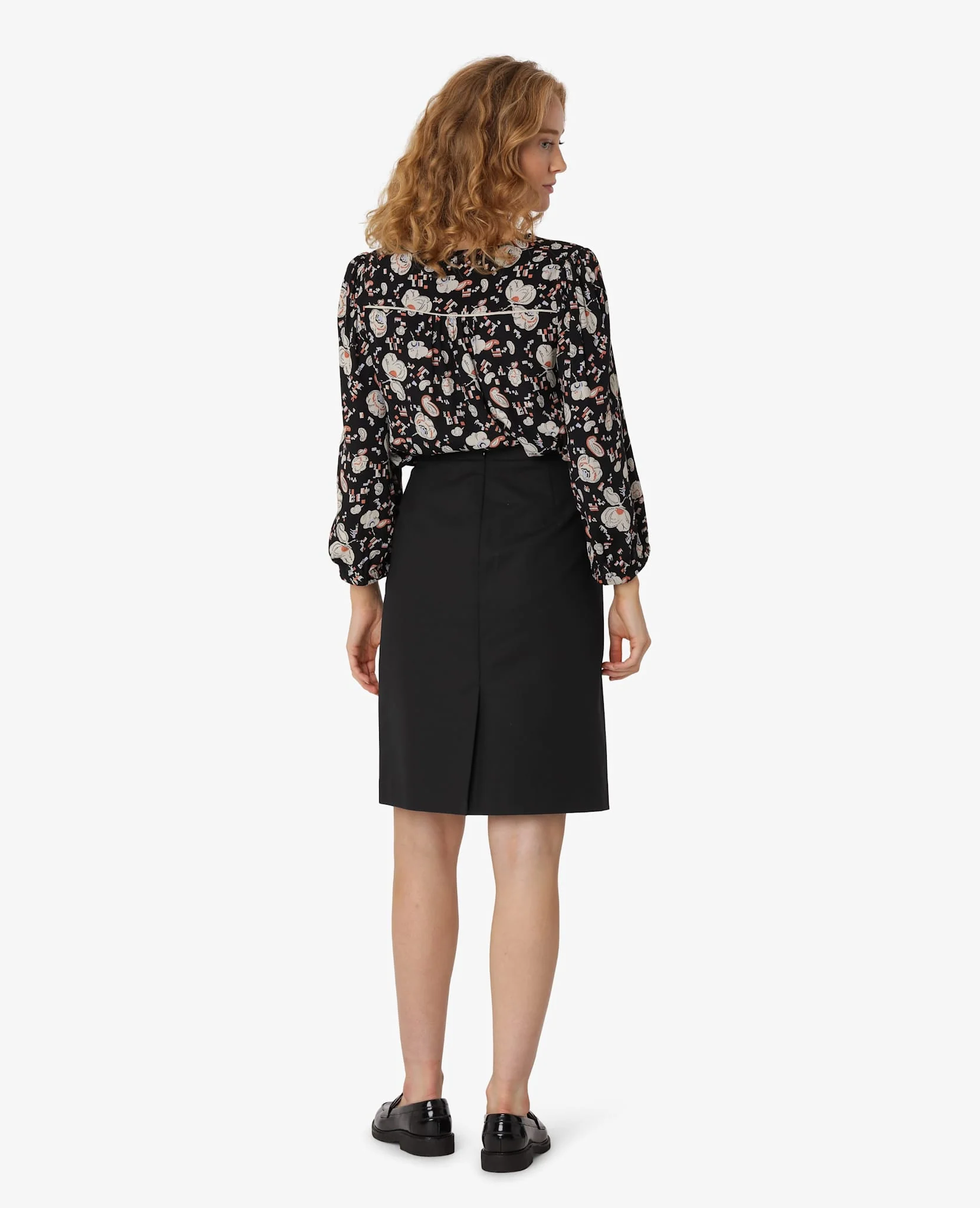 COTTON STRETCH SKIRT - Image 5